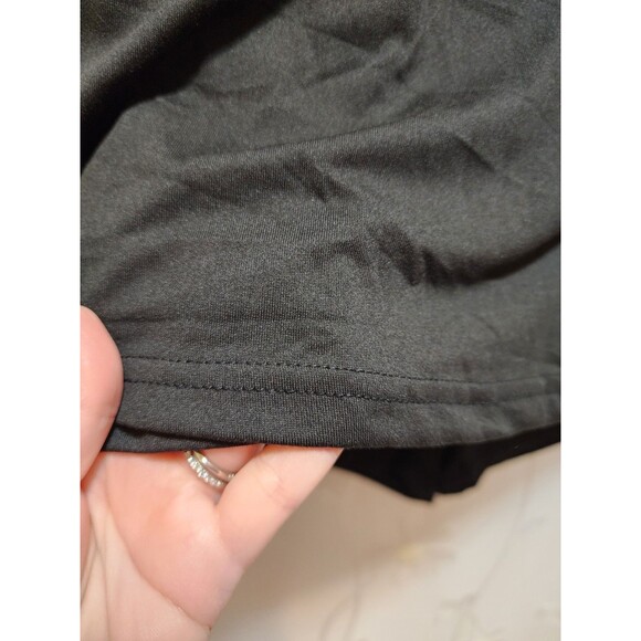 Womens 2 Piece XL Black Pajama Set Weekend T-Shirt & Shorts Sleep Loungewear - Picture 4 of 16